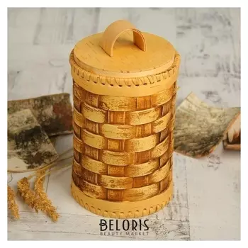 Туес плетёный, 10,5х16 см см