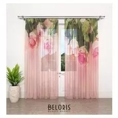 Тюль «Розы» 145х260см- 2 шт