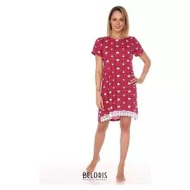 Туника женская «Устина» цвет красный, размер 46