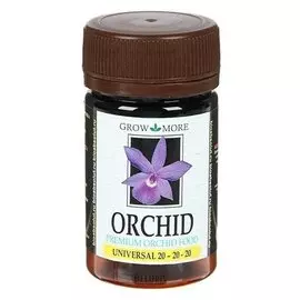 Удобрение для орхидей Grow More Orchid универсал 20-20-20 (Желтый), 25 г