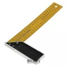 Угольник столярный Hobbi, металлический, 250 мм