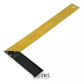 Угольник столярный Hobbi/remocolor, металлический, 350 мм