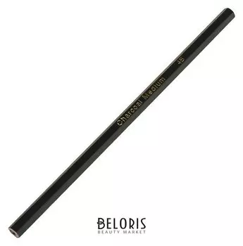 Уголь в карандаше ЗХК сонет Soft, средняя мягкость (4B)