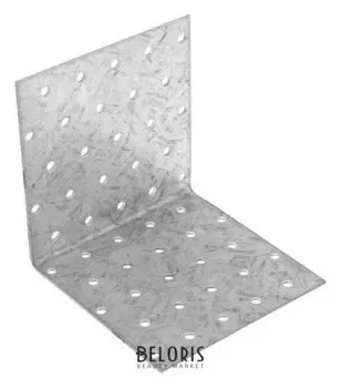 Уголок крепёжный Tundra, 100 х 100 х 100 х 2 мм, оцинкованный, в упаковке 1 шт.