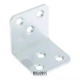 Уголок мебельный 32х32х32, цвет белый цинк, 1 шт.