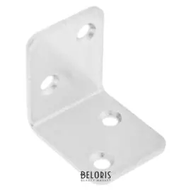 Уголок мебельный Tundra, 32х32х26х2 мм, цинк, в упаковке 1 шт.