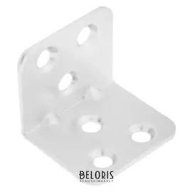 Уголок мебельный Tundra, усиленный, 30х30х35х2 мм, оцинкованный, в упаковке 1 шт.