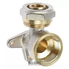 Уголок Otmo, обжимной, с крепежом, 20 мм х 3/4" внутренняя резьба