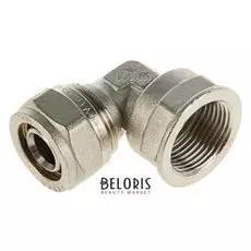 Уголок Valtec, обжимной, 20 мм х 3/4" внутренняя резьба