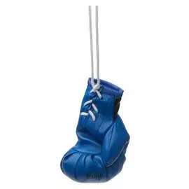 Украшение на зеркало "Боксерская перчатка", синий