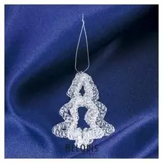 Украшение ёлочное "Ёлка" 10х12 см