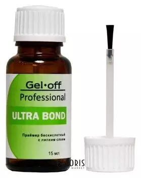 Ultra Bond праймер бескислотный с липким слоем Gel-off Professional, 15ml
