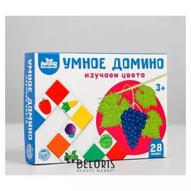 Умное домино "Изучаем цвета", 28 фишек