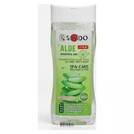 Универсальный гель для лица, тела и волос Sendo алое