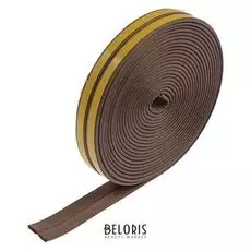 Уплотнитель резиновый I-профиль, 10 м, коричневый