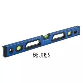 Уровень алюминиевый магнитный Tundra, фрезерованный, эргономичные ручки, 3 глазка, 600 мм