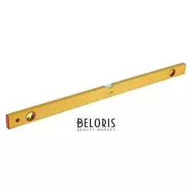 Уровень алюминиевый Remocolor, "Yellow", 3 ампулы, 80 см