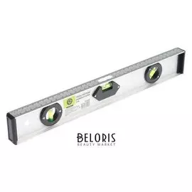 Уровень строительный, алюминиевый, рельсовый, 400 мм