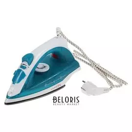 Утюг Luazon Lu-14, 2200 Вт, нержавеющая подошва, бирюзовый