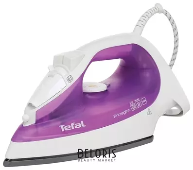 Утюг TEFAL FV2548E0, 2200 Вт, металлокерамическое покрытие, самоочистка, антикапля, фиолетовый
