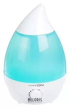 Увлажнитель воздуха Luazon Lhu-04, ультразвуковой, 2 л, 18 Вт, бело-зеленый