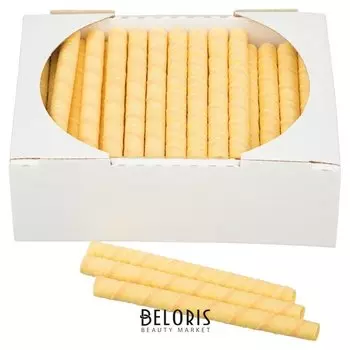 Вафли вафельные трубочки озби со вкусом варен. сгущенки, 650г