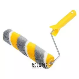 Валик "Акор" эксперт, полиакрил, 240 мм, ручка D=6 мм, D=40 мм, ворс 12 мм, для эмали