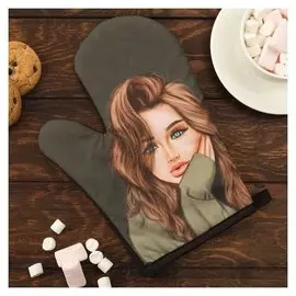 Варежка этель Love Life "Крутая" 26*16 см, 100% п/э