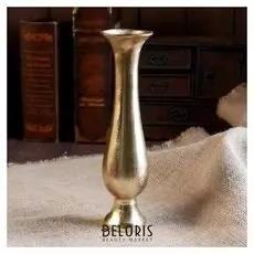 Ваза алюминий "Классика" 6,5х6,5х25 см