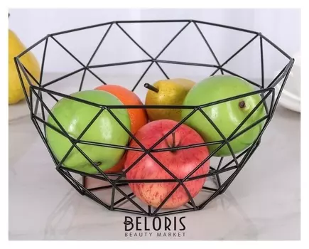 Ваза для фруктов 27×27×14 см "Геометрия"