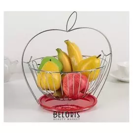 Ваза для фруктов 29×29×24,5 см "Яблочко"