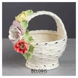 Ваза для конфет "Корзинка №1", 15 см