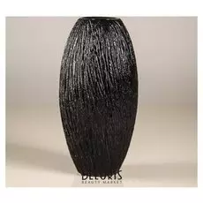 Ваза "Евро" чёрная, 22 см