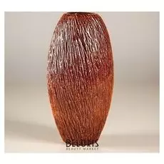 Ваза "Евро" дерево, коричневая, 22 см