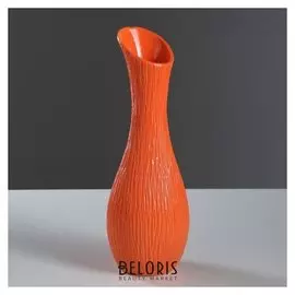 Ваза "Лиза" оранжевая, 32 см