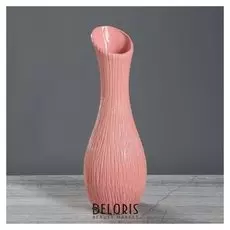 Ваза "Лиза" розовая, 32 см