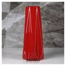 Ваза "Марокко", красный цвет, 34 см