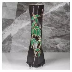 Ваза напольная "Кетана", бамбук, коричневая, 40 см