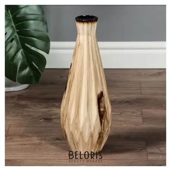 Ваза напольная "Модерн", под дерево, 40 см