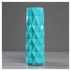 Ваза напольная "Поли" мятный цвет, глазурь, 41 см, 1 сорт