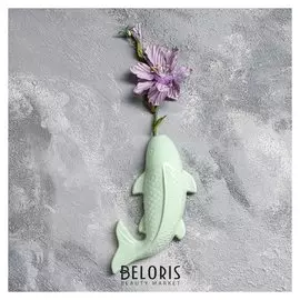 Ваза настенная "Рыба", ментоловый цвет, 26 см