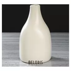 Ваза настольная "Анталия", белая, 21 см