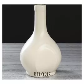 Ваза настольная "Бельдиби", белая, 24 см