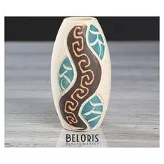 Ваза настольная "Евро", под шамот, греческая, разноцветная, 12 см