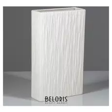 Ваза настольная "Феран", матовая, белая, 26 см