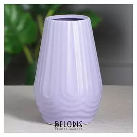 Ваза настольная "Геометрия", василёк, 20 см