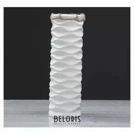 Ваза настольная "Инфинити", белая, 29 см