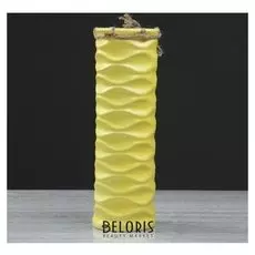 Ваза настольная "Инфинити", жёлтая, 29 см