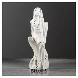 Ваза настольная "Элен", золото, 35 см