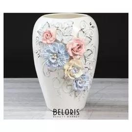 Ваза настольная "Элита", лепка, 25 см